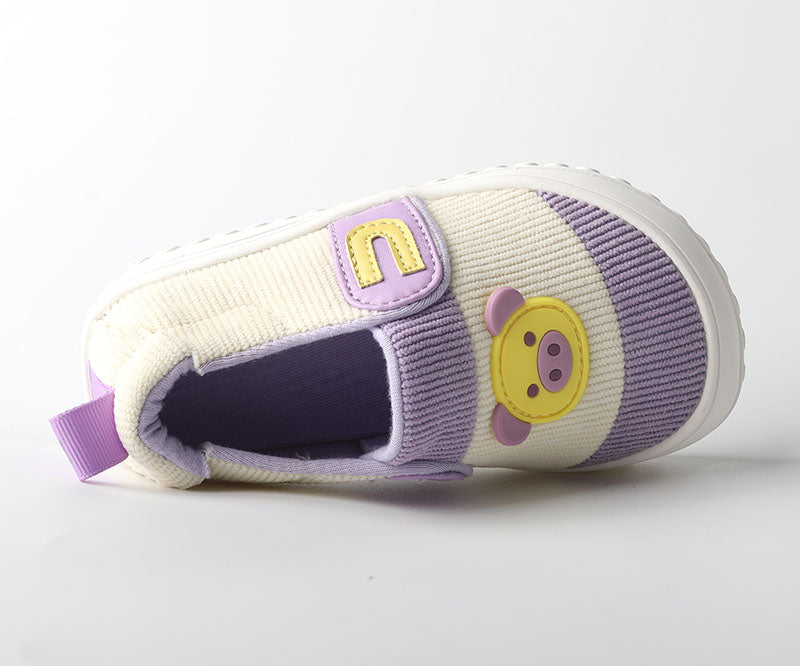 PigyPigy Teddy Stride Slip-Ons